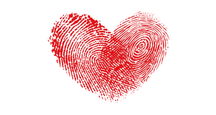Custom Fingerprint Engraved Couple Rings – Adjustable Open Design, Solid Silver